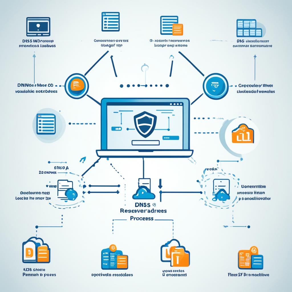 DNS lookup process DNS lookup process
