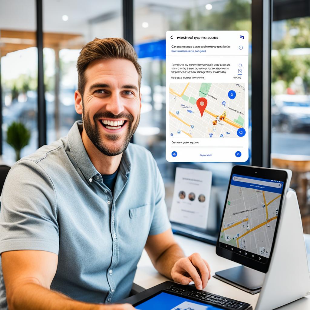 Google Maps listing process